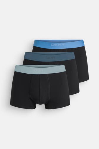 DKNY 3er-Pack Boxer Trunks 'Dunkirk' schwarz