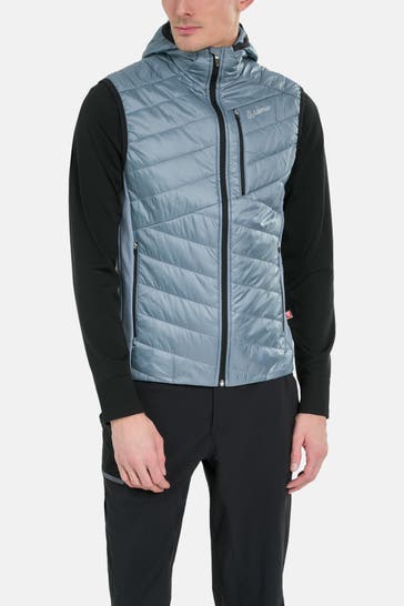 LÖFFLER Weste graublau