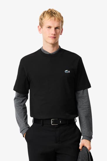 LACOSTE T-Shirt schwarz