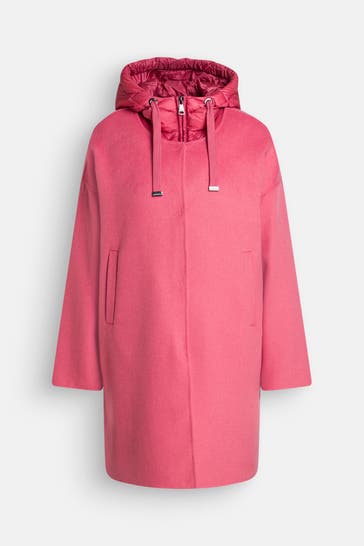 MABRUN 2-in-1 Daunen-Mantel 'Ersilia' fuchsia