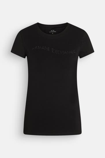 ARMANI EXCHANGE T-Shirt schwarz