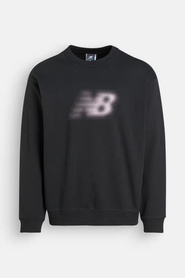 NEW BALANCE - Sweatshirt schwarz