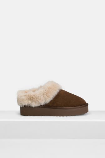 STEVE MADDEN Slides 'Snow' dunkelbraun