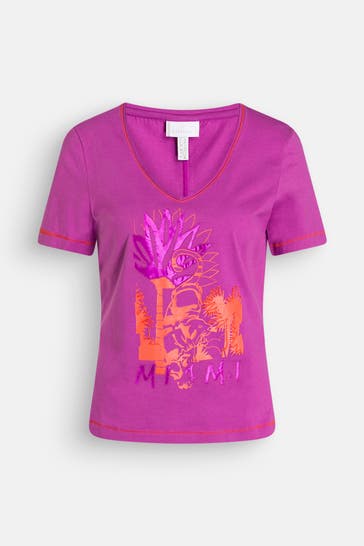 SPORTALM T-Shirt 'Melia' pflaume