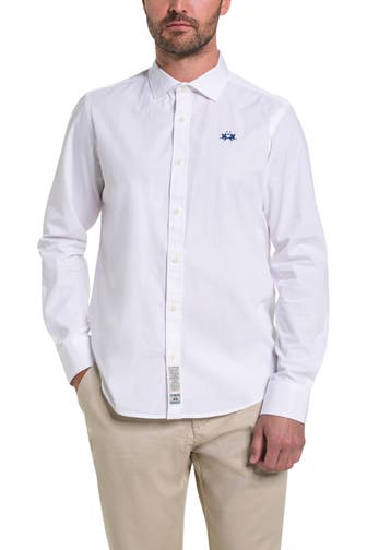 LA MARTINA Casual-Hemd weiß