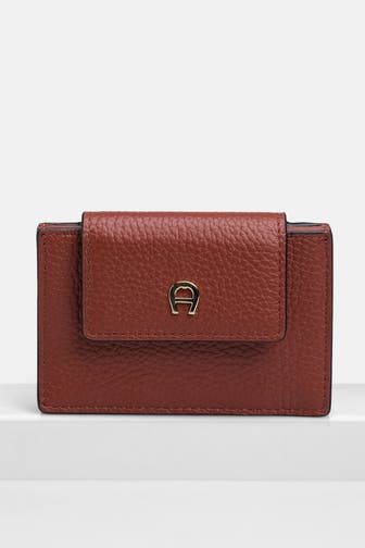 AIGNER Kartenetui 'Delia' cognac