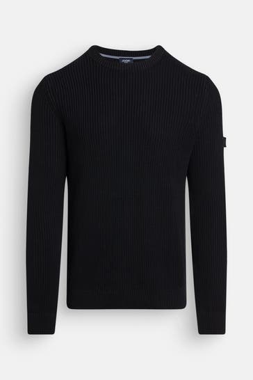 JOOP! JEANS Strickpullover 'Haro' schwarz