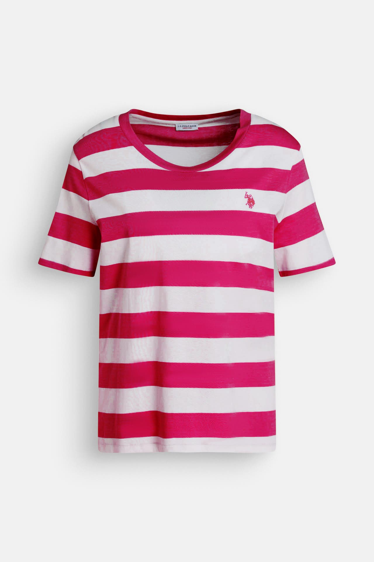 U.S. POLO ASSN. T-Shirt 'Daya' gemustert, Bild 1