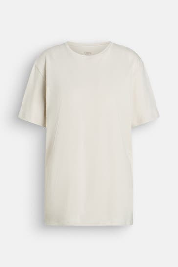 ORGANIC BASICS T-Shirt 'Easy Tee' beige