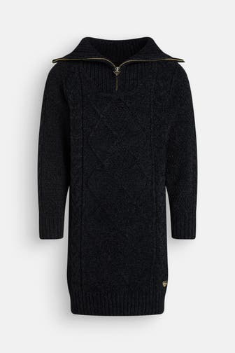 GUESS Strickkleid schwarz