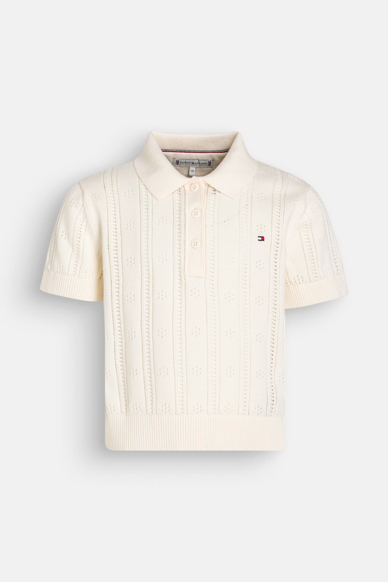 TOMMY HILFIGER Strick-Shirt ecru, Bild 1