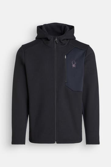 SPYDER Fleecejacke schwarz