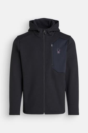 SPYDER Fleecejacke schwarz