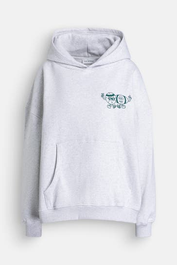 OH APRIL Hoodie hellgrau