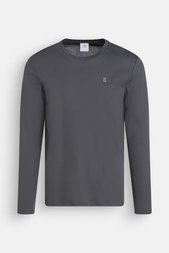 BOGNER Longsleeve 'Arvid' dunkelgrau
