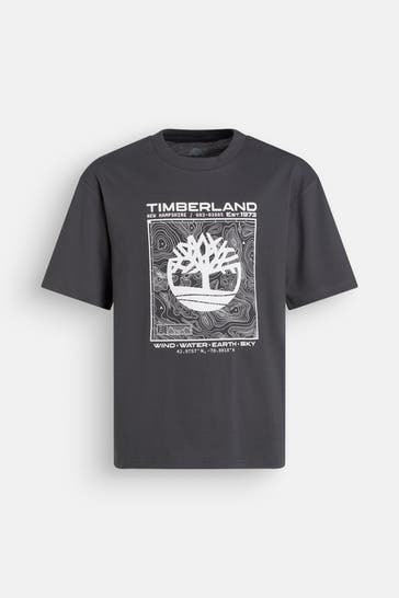 TIMBERLAND T-Shirt dunkelgrau