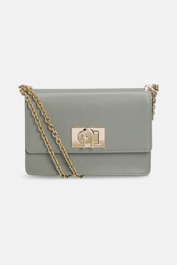 FURLA Umhängetasche '1927 Mini' graugrün