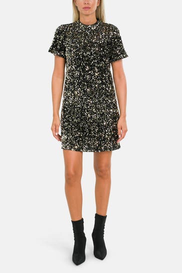 TED BAKER Paillettenkleid 'Audriyy' mehrfarbig