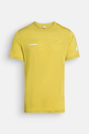 MAMMUT - T-Shirt 'Tree Wool' grüngelb