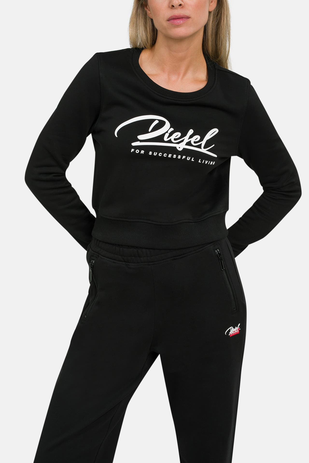 DIESEL Sweatshirt schwarz, Bild 1