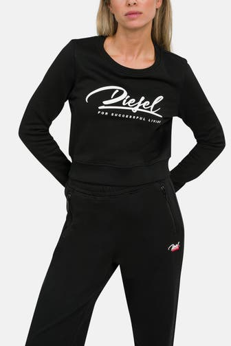 DIESEL Sweatshirt schwarz