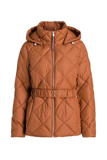 TOMMY HILFIGER Steppjacke cognac