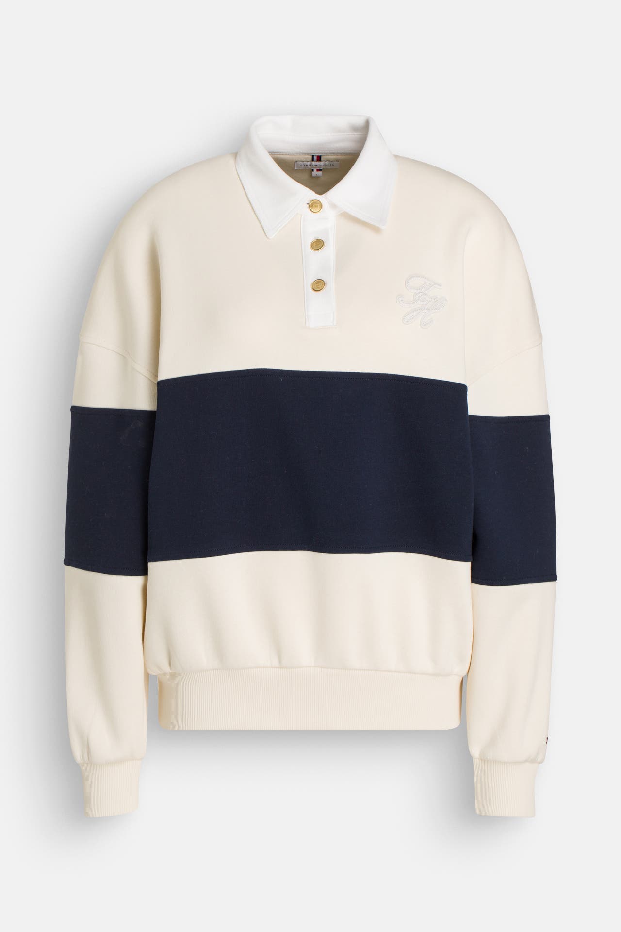 TOMMY HILFIGER Polo-Sweatshirt mehrfarbig, Bild 1