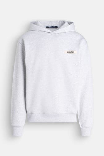 JACQUEMUS Hoodie hellgrau