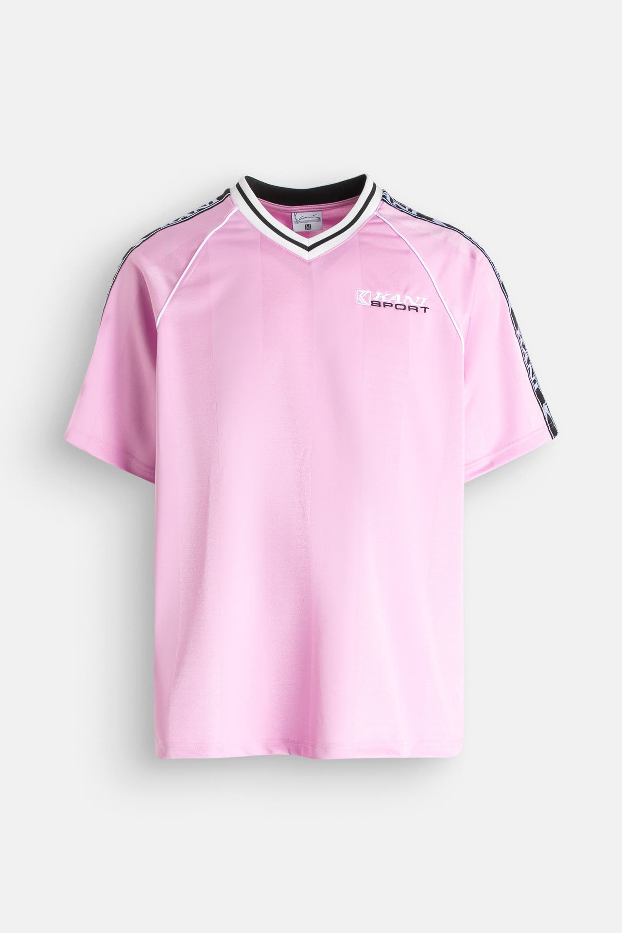 KARL KANI T-Shirt pink gemustert, Bild 1