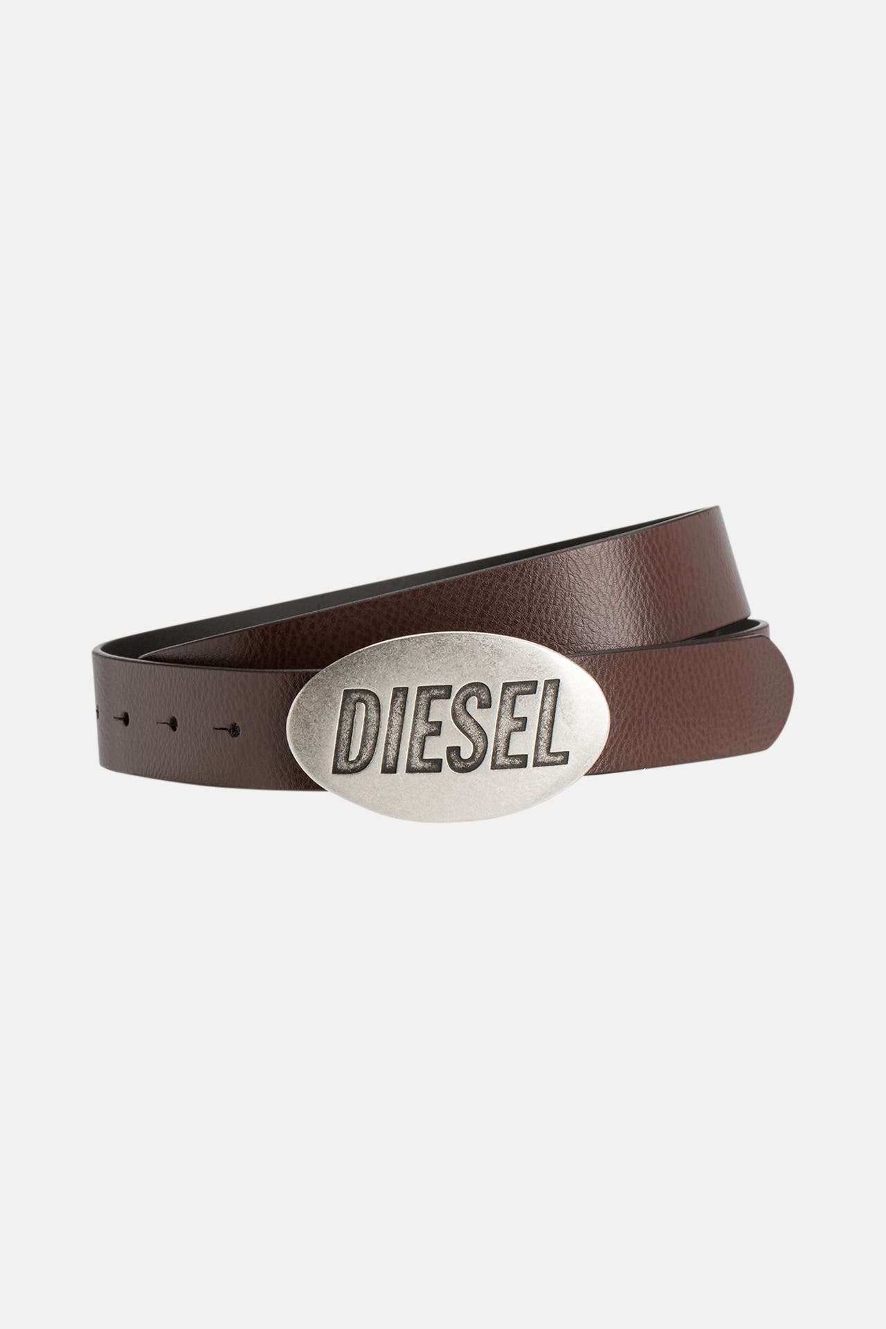 DIESEL Ledergürtel dunkelbraun, Bild 1
