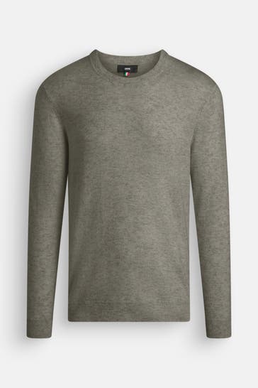 CINQUE Wollmix-Strickpullover graugrün