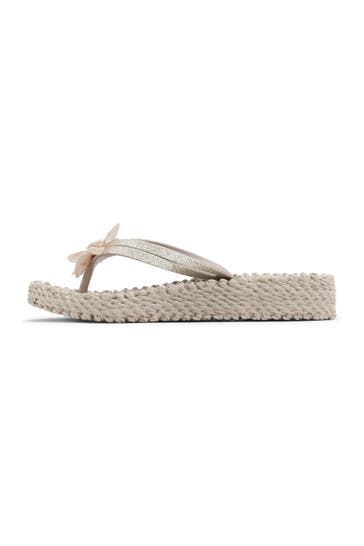 ILSE JACOBSEN Flip Flops taupe