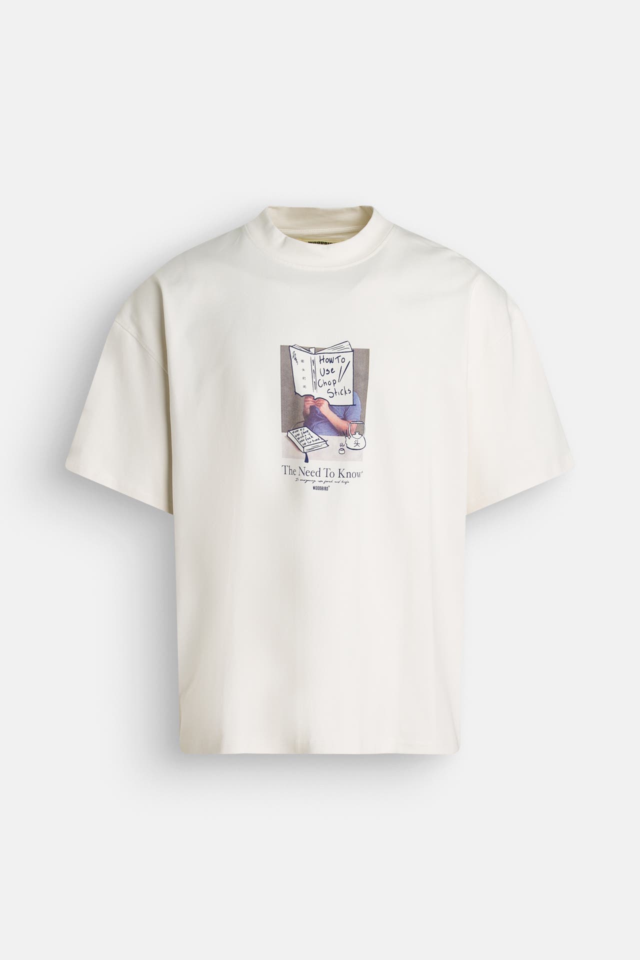 WOODBIRD T-Shirt 'Chop' beige, Bild 1