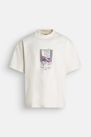 WOODBIRD T-Shirt 'Chop' beige