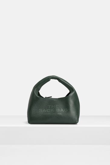 MARC JACOBS Handtasche 'The Sack Bag' dunkelgrün