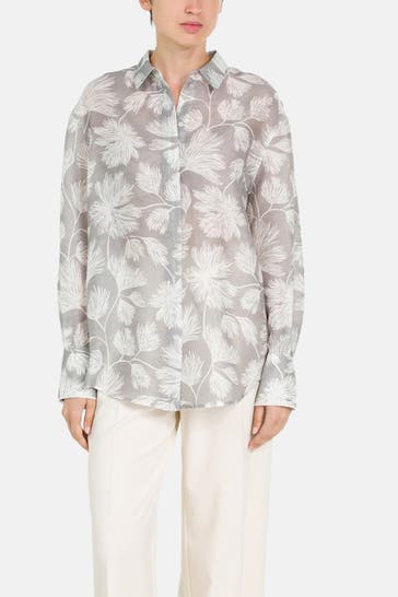 HERZENSANGELEGENHEIT Seidenbluse floral