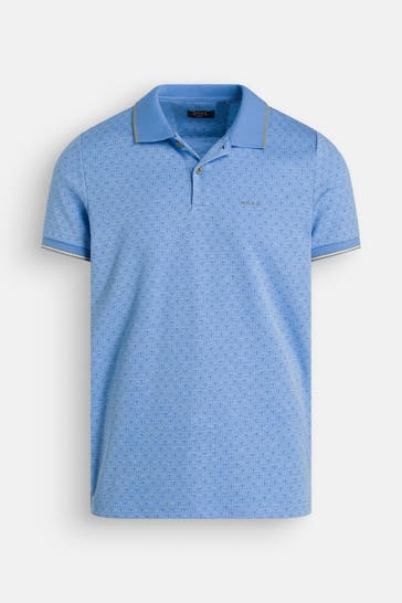 NEW ZEALAND AUCKLAND Polo-Shirt hellblau