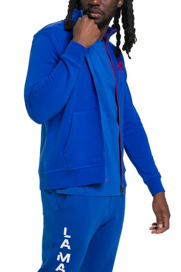 LA MARTINA Sweatjacke royalblau