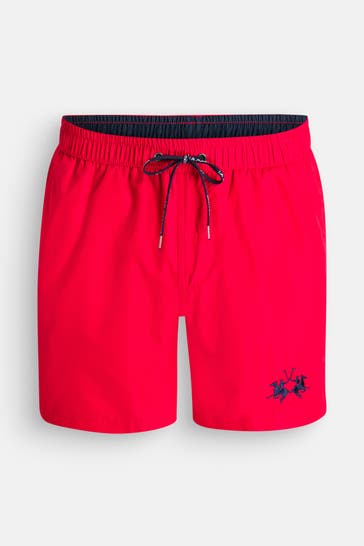 LA MARTINA Badehose rot