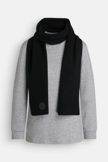 JOOP! Wollmix-Schal schwarz