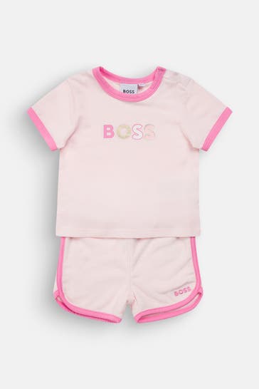 BOSS Set: T-Shirt und Shorts