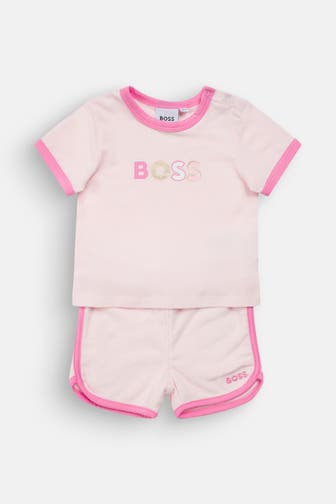 BOSS Set: T-Shirt und Shorts