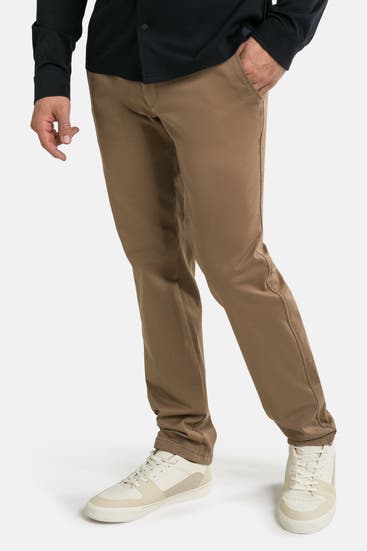 EUREX BY BRAX - Stoffhose braun