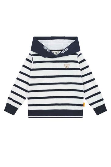 STEIFF Hoodie gestreift