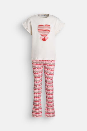 MAYORAL Set: T-Shirt und Stoffhose