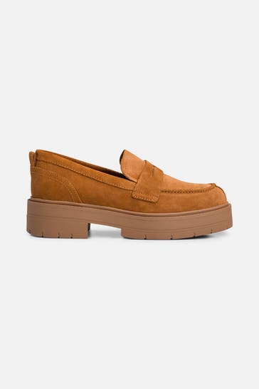 GEOX Loafer 'Spherica' cognac