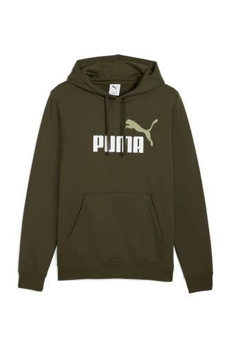 PUMA Hoodie tannengrün