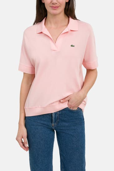 LACOSTE - Polo-Shirt rosa