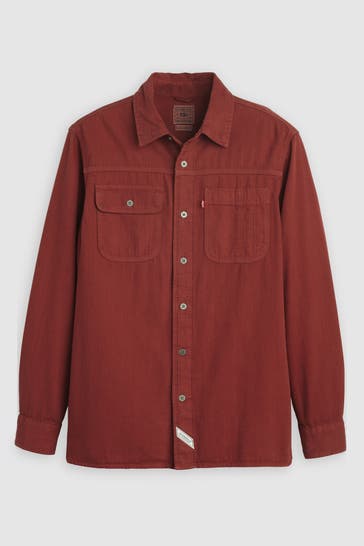 LEVI'S® Casual-Hemd dunkelrot