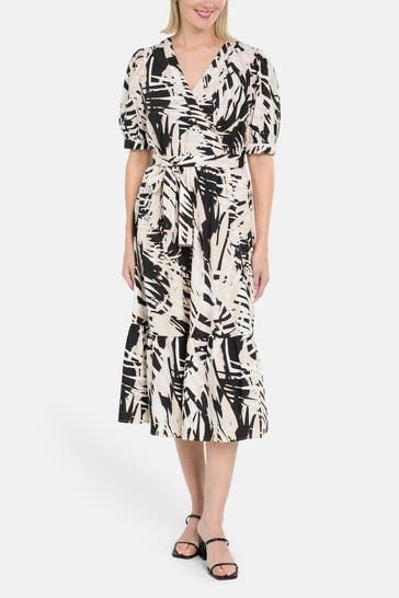 COMMA, Casual-Kleid gemustert